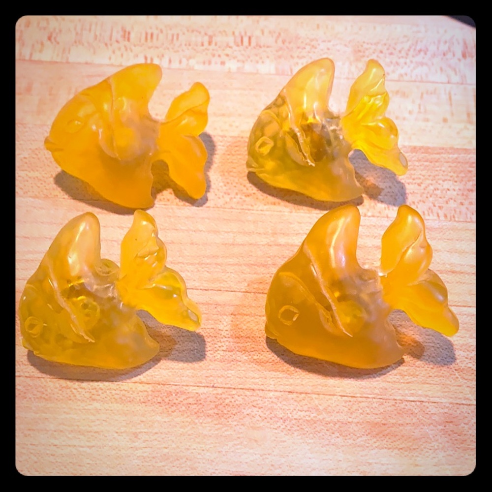 Drawer Handle Pulls/ Fish/ set of 4